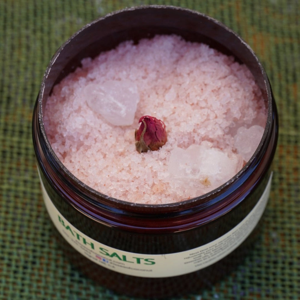 Chamomile Eucalyptus Bath Salts - Kisses of Coconut