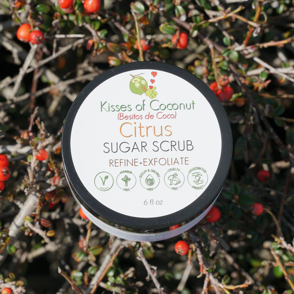 Citrus Sugar Scrub - Kisses of Coconut