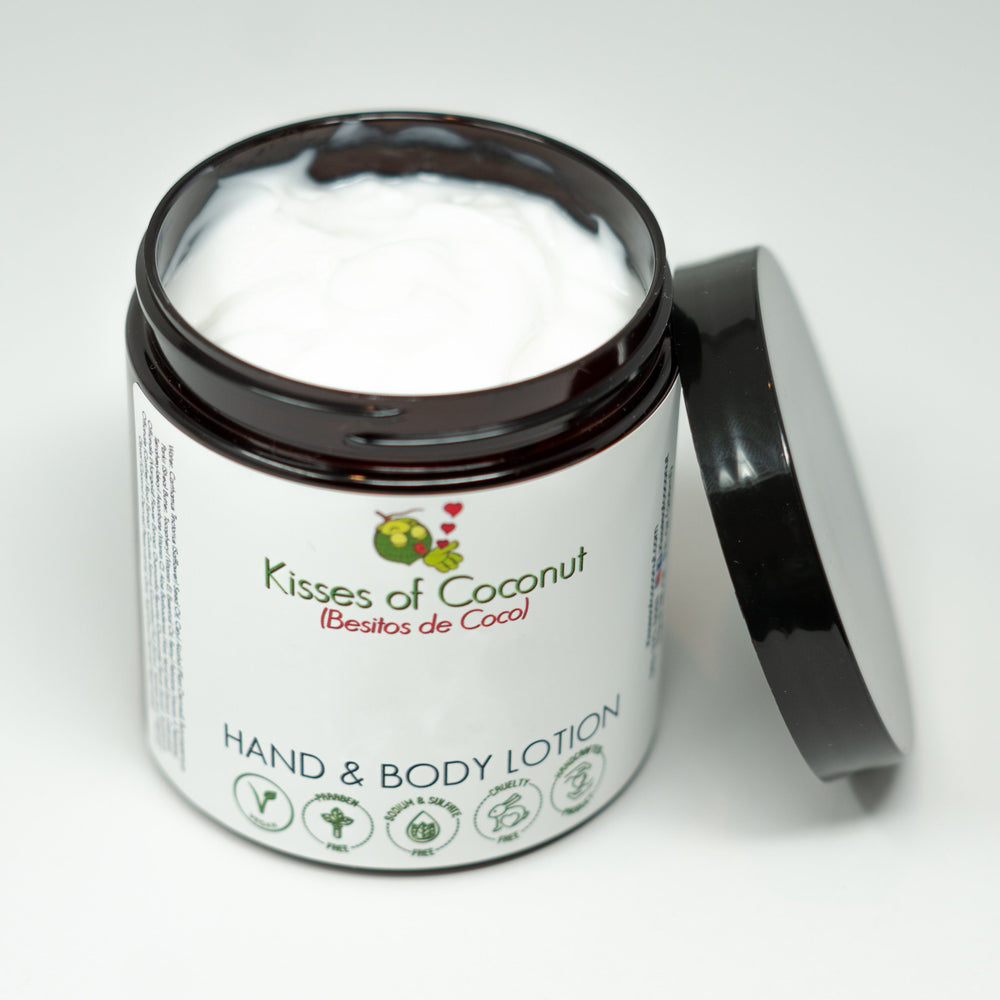 Coconut Hand & Body Lotion - Kisses of Coconut