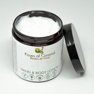 Coconut Lime Verbena Hand & Body Lotion - Kisses of Coconut