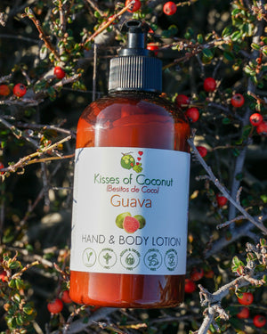 Guava Hand & Body Lotion - Kisses of Coconut