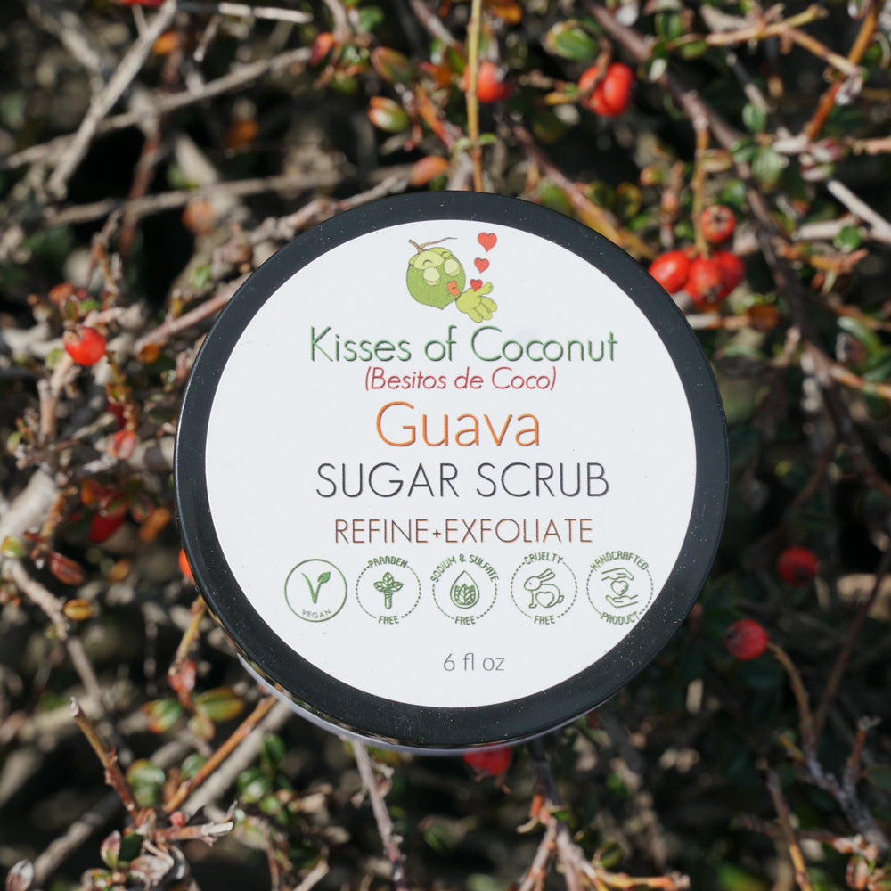 Guava Sugar Scrub - Kisses of Coconut