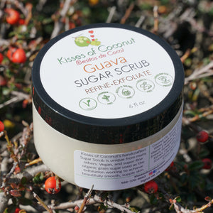 Guava Sugar Scrub - Kisses of Coconut