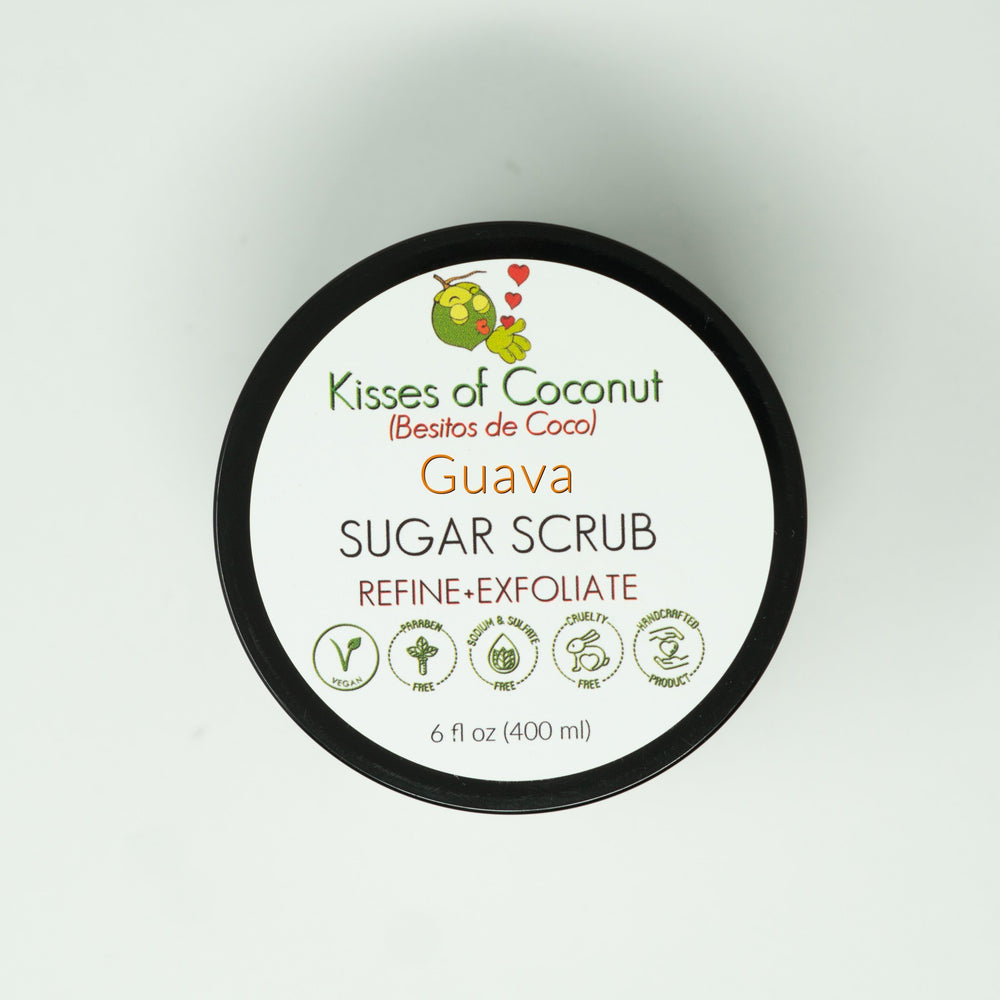 Guava Sugar Scrub - Kisses of Coconut