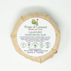 Lavender Soap - Kisses of Coconut