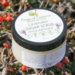 Lavender Sugar Scrub - Kisses of Coconut