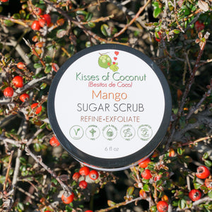 Mango Sugar Scrub - Kisses of Coconut