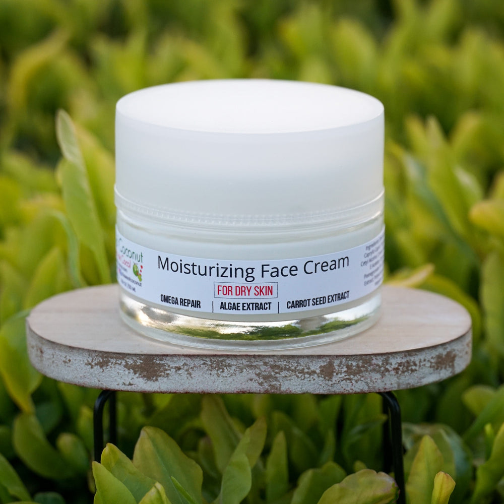 Moisturizing Face Cream for Dry Skin - Kisses of Coconut