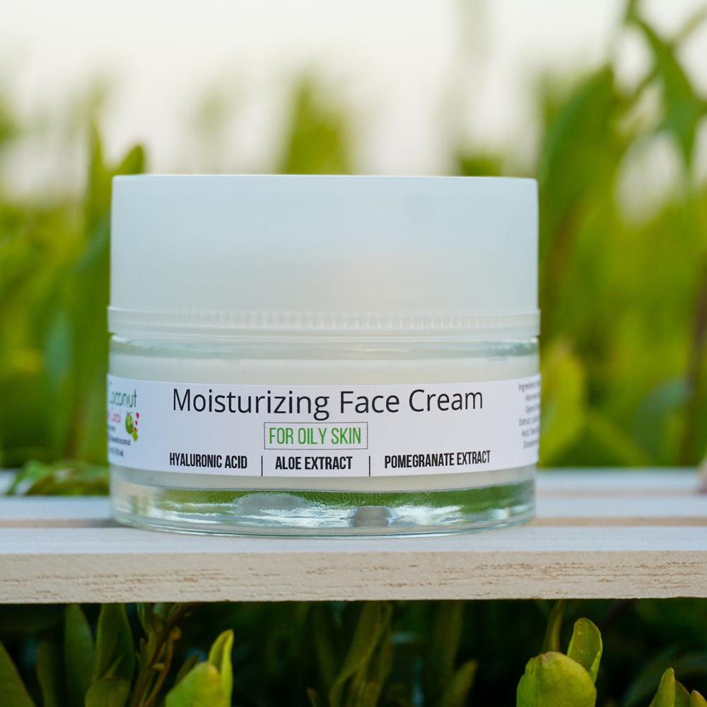 Moisturizing Face Cream for Oily Skin - Kisses of Coconut