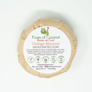 Orange Blossom Soap - Kisses of Coconut