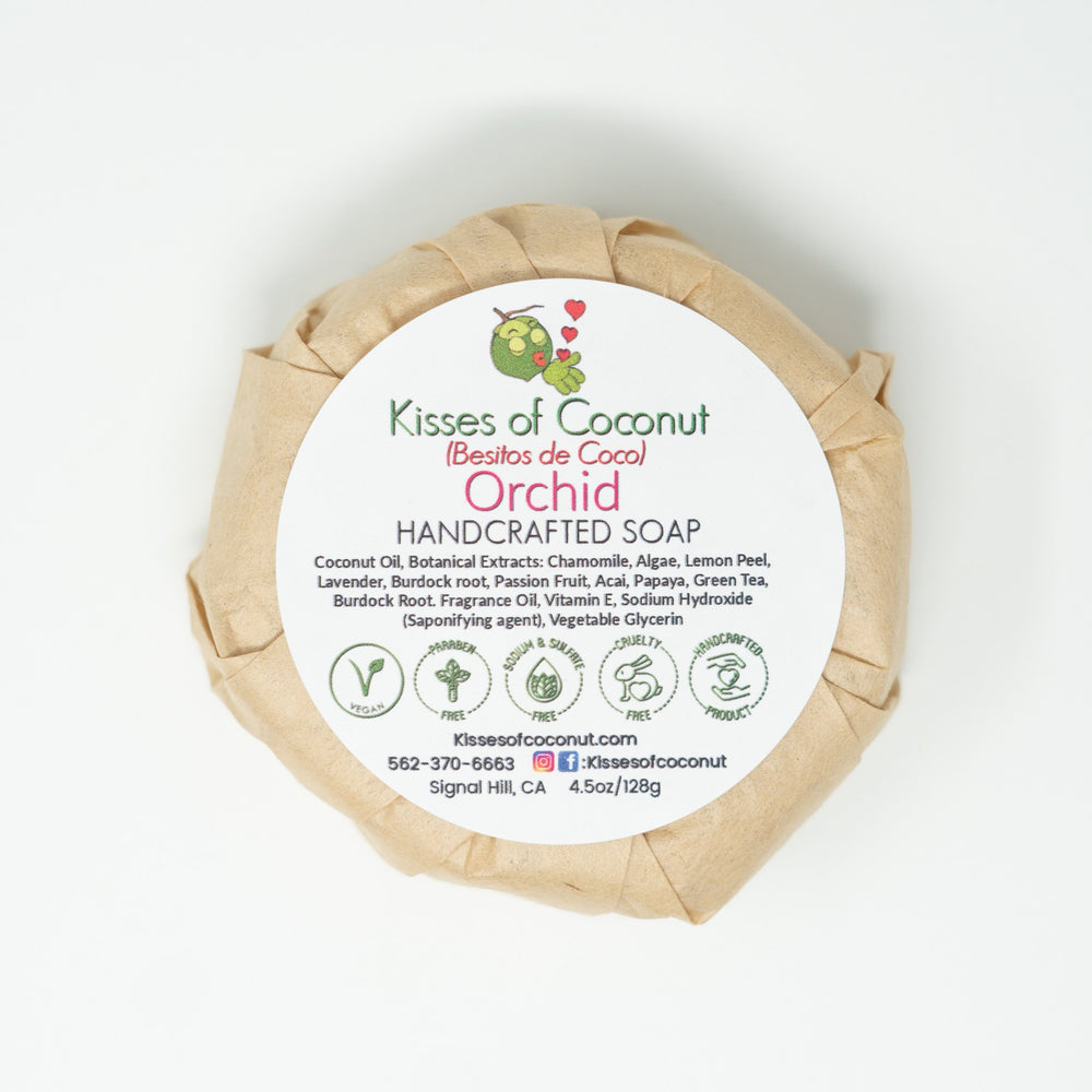Orchid Soap - Kisses of Coconut