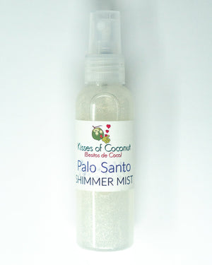 Palo Santo Glowing Shimmer Mist - Kisses of Coconut