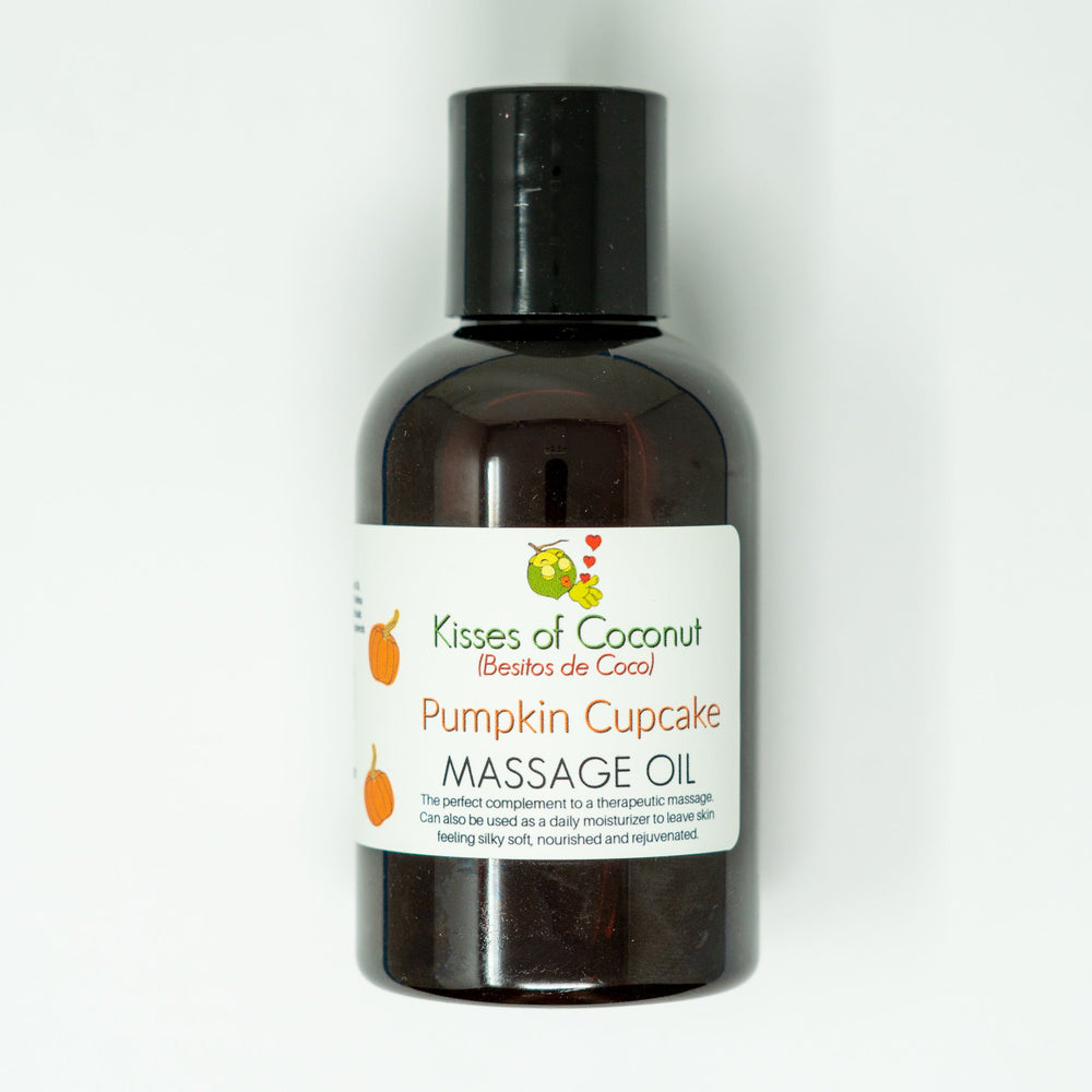 Pumpkin Cupcake Massage Oil - Kisses of Coconut