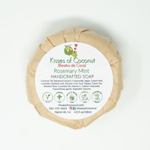 Rosemary Mint Soap - Kisses of Coconut