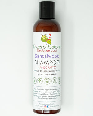 Sandalwood Shampoo - Kisses of Coconut