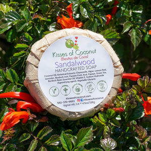 Sandalwood Soap - Kisses of Coconut
